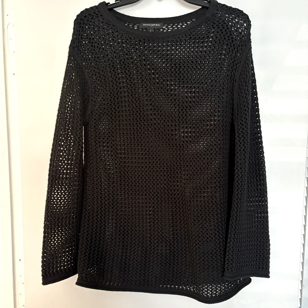 Banana Republic Black Knit Sweater